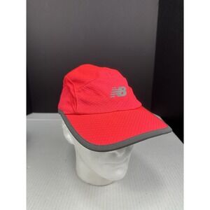 New Balance Pink-Reflective‎ Five Panel Runners Hat Women's Cap
